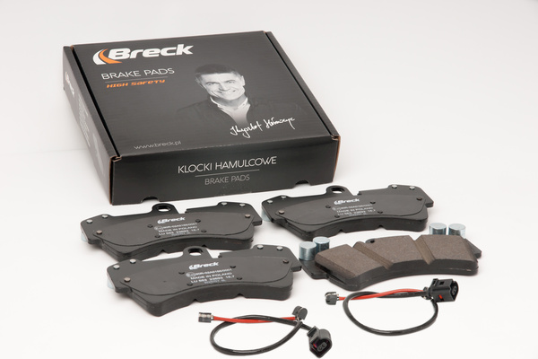 Breck 23693 00 553 00 — Zestaw klocków hamulcowych, hamulce tarczowe